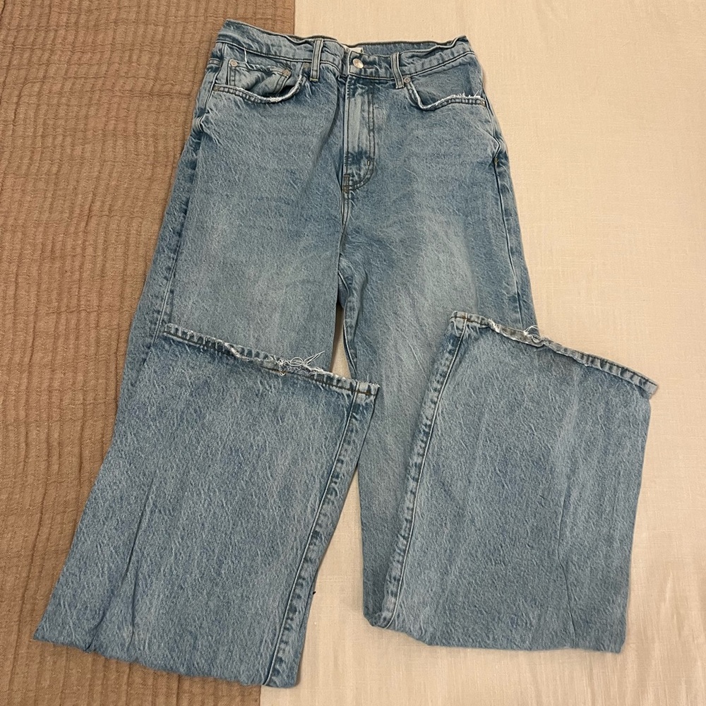 Free People | High Rise Wide Leg Jean